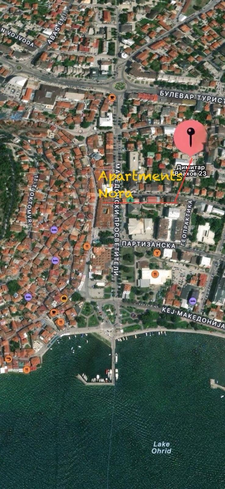 Apartments Nora Ohrid Exteriör bild